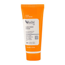 کرم ضد آفتاب مناسب پوست های خشک و معمولی +SPF50 رنگی (بژ) وُچه